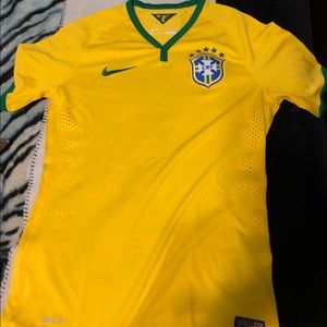 Brazil 2014 World Cup Authentic home jersey